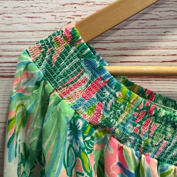 NWT Lilly Pulitzer Maryellen Dress in Resort White Coconut Row Sz S - Picture 8 of 16